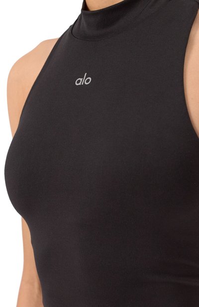 Топ ALO YOGA черного цвета по цене 9855 руб., арт. W2716R, фото 5 Топ ALO YOGA, арт. W2716R, фото 5
