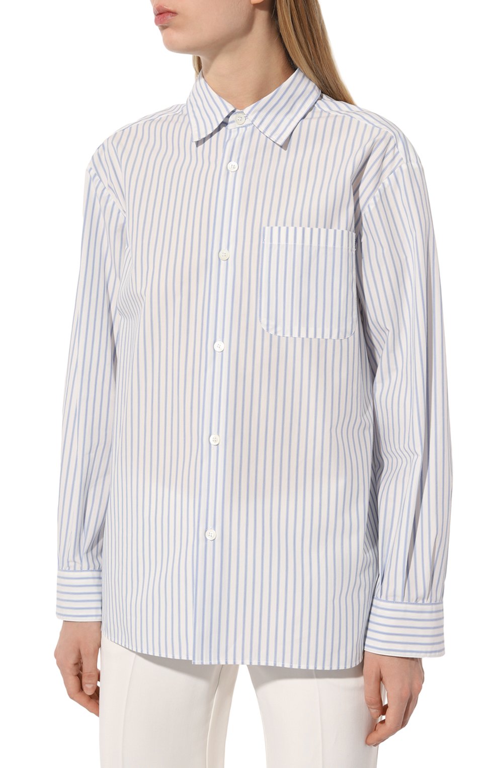 Хлопковая рубашка A.P.C., арт. C0GWGF12531AAB, фото 3