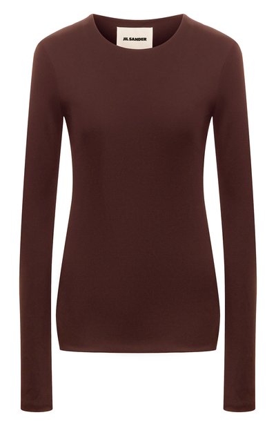 Женская лонгслив из вискозы JIL SANDER, арт. J04NC0003/J65016
