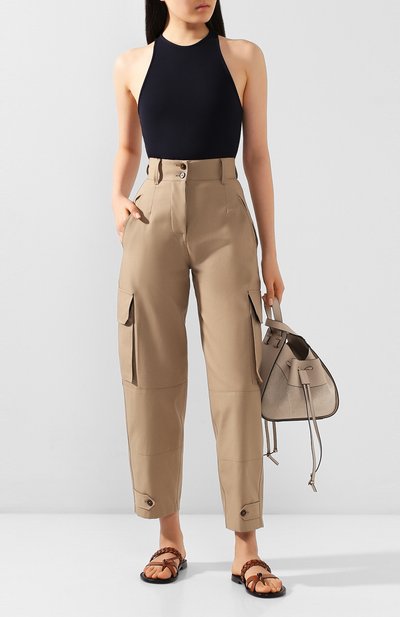 Хлопковые брюки DOLCE & GABBANA, арт. FTBRMT/FU6WF, фото 2