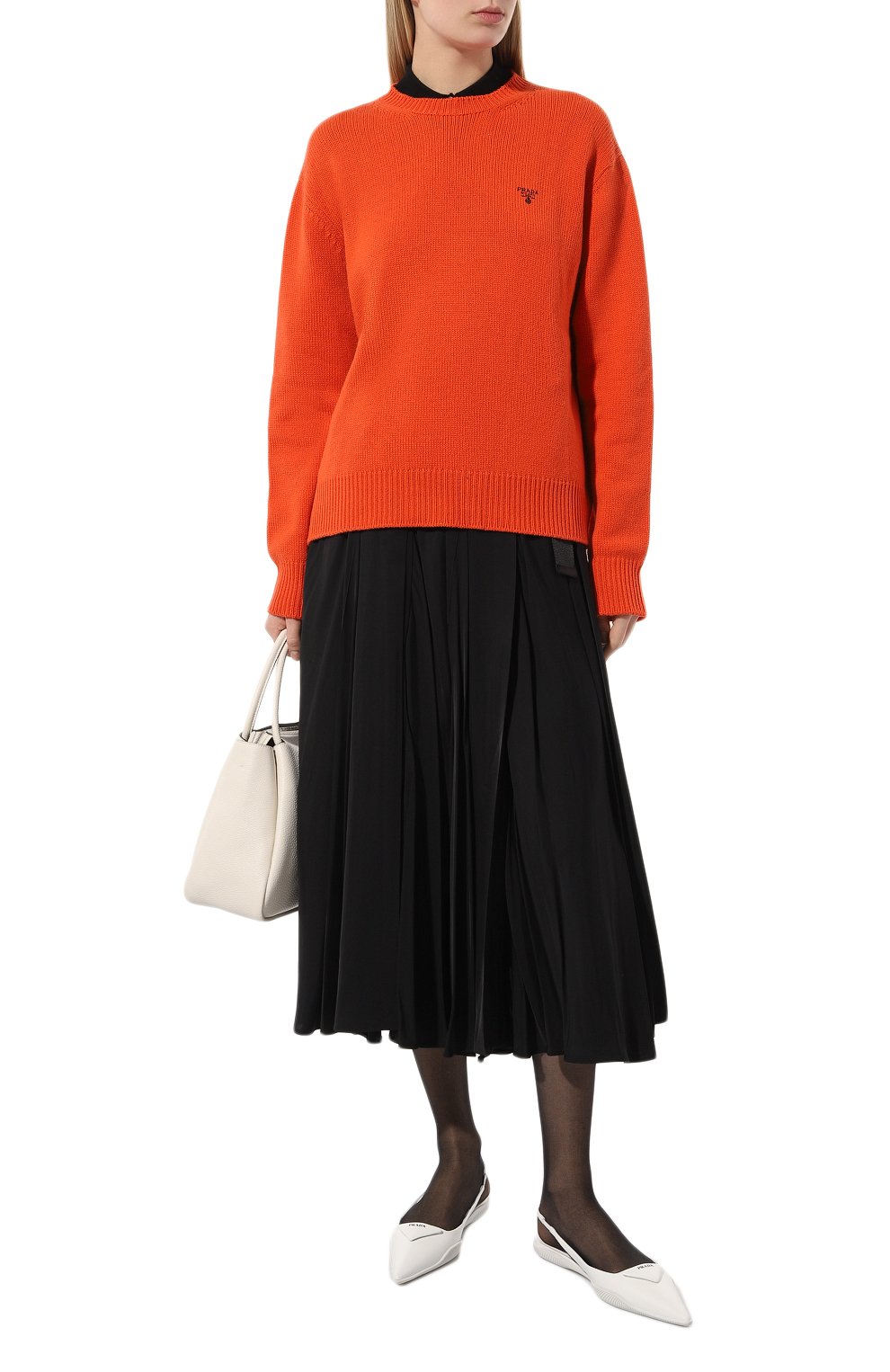 Кашемировый свитер PRADA, арт. P24R1A-102N-F0049-221, фото 2