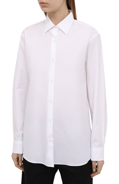 Хлопковая рубашка DRIES VAN NOTEN, арт. 211-10779-2166, фото 3