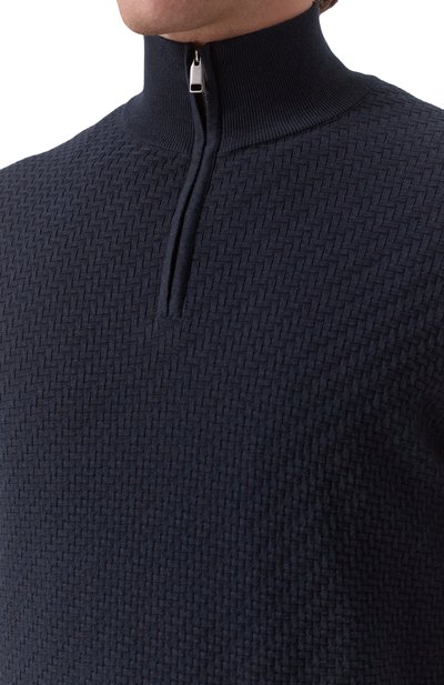 Джемпер из хлопка и шелка BRIONI, арт. UMS70L/PAK22, фото 5