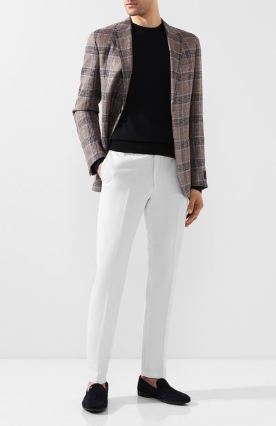 Замшевые лоферы MORESCHI, арт. 43335/ED, фото 2