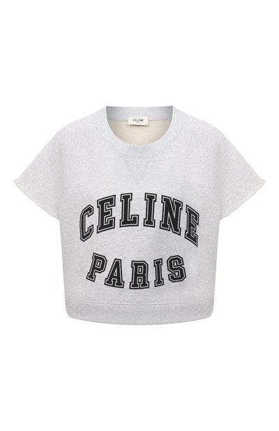 Женская хлопковая футболка CELINE, арт. 2Y599670Q