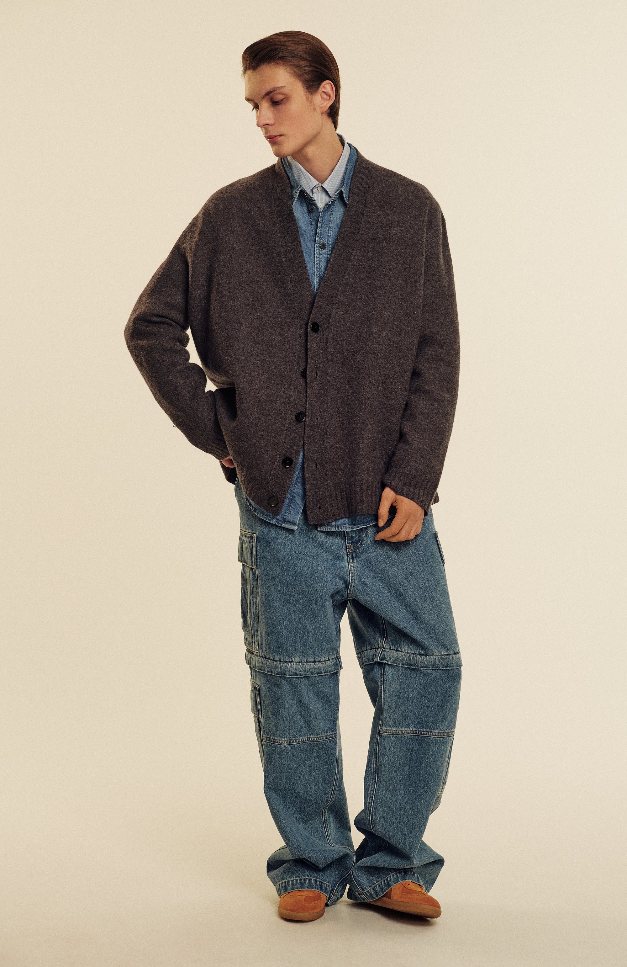 Кожаные кеды replica MAISON MARGIELA, арт. S57WS0236/P1895, фото 7