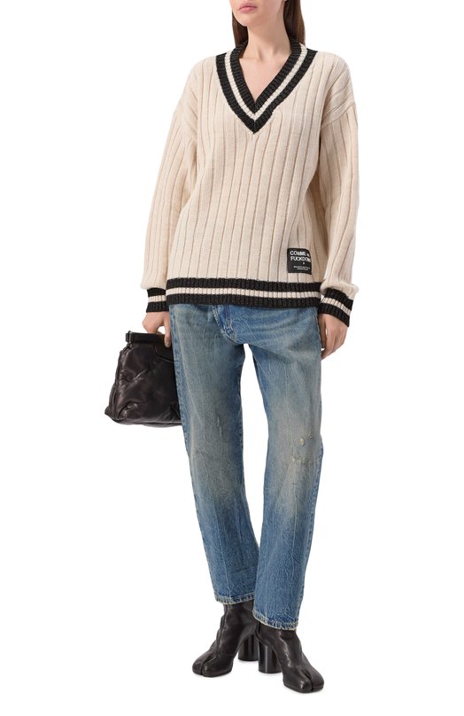 Свитер Comme des Fuckdown CFABW01507 Кремовый  CFABW01507 Фото 2