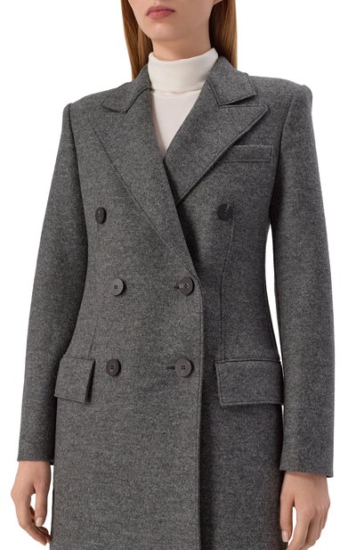 Шерстяное пальто HARRIS WHARF LONDON, арт. AA1604MLK, фото 5