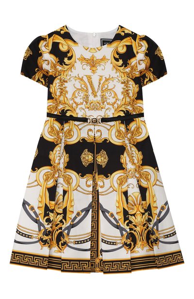 Хлопковое платье VERSACE, арт. YC000233/A233326/4A-6A, фото 1