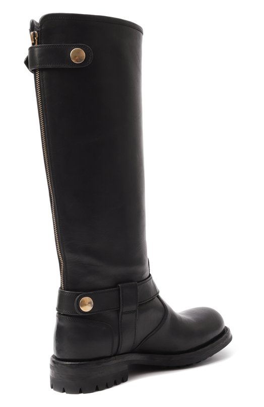 Кожаные сапоги Bernini 20 Dolce & Gabbana CU1213/AW352 Чёрный  CU1213/AW352 Фото 5