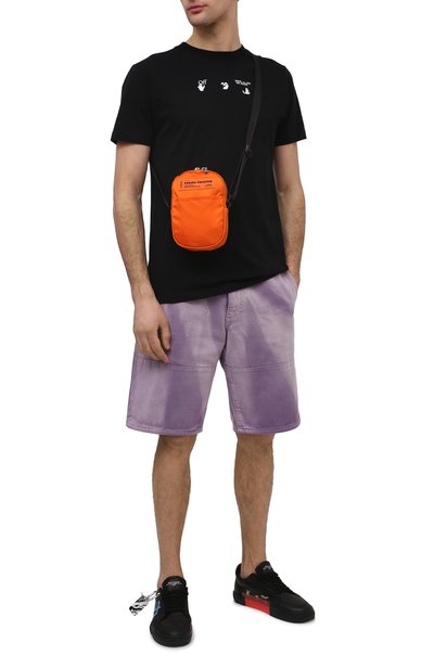 Текстильная сумка HERON PRESTON оранжевого цвета по цене 32950 руб., арт. HMNQ001S21FAB0012200, фото 2 Текстильная сумка HERON PRESTON, арт. HMNQ001S21FAB0012200, фото 2