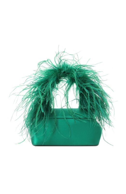 Сумка Liza Rubeus Milano 015/23D/SILK+B0A FEATHERS_SET Зелёный  015/23D/SILK+B0A FEATHERS_SET Фото 6
