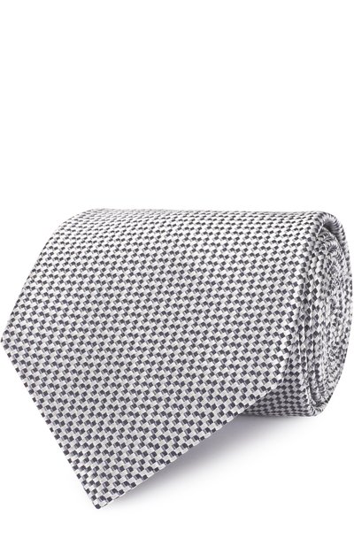 Мужской шелковый галстук с узором BRIONI, арт. 063I/P6470