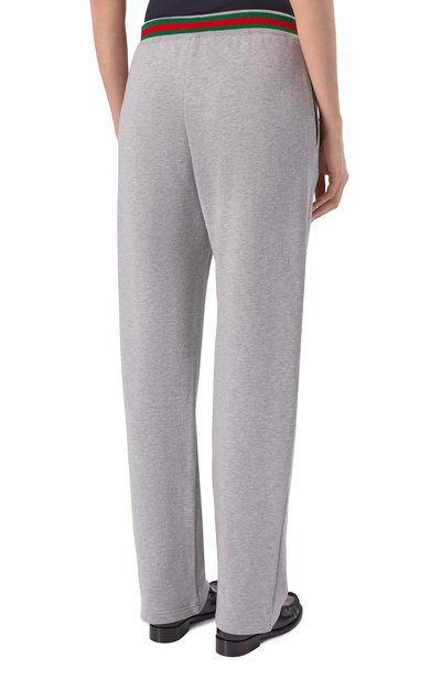 Хлопковые брюки GUCCI, арт. 813653/XJG09, фото 4