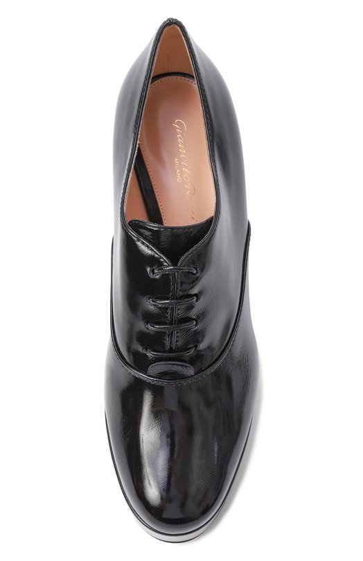 Кожаные туфли Vicky Gianvito Rossi G25323.70RIC.NUIBLACK Чёрный  G25323.70RIC.NUIBLACK Фото 6