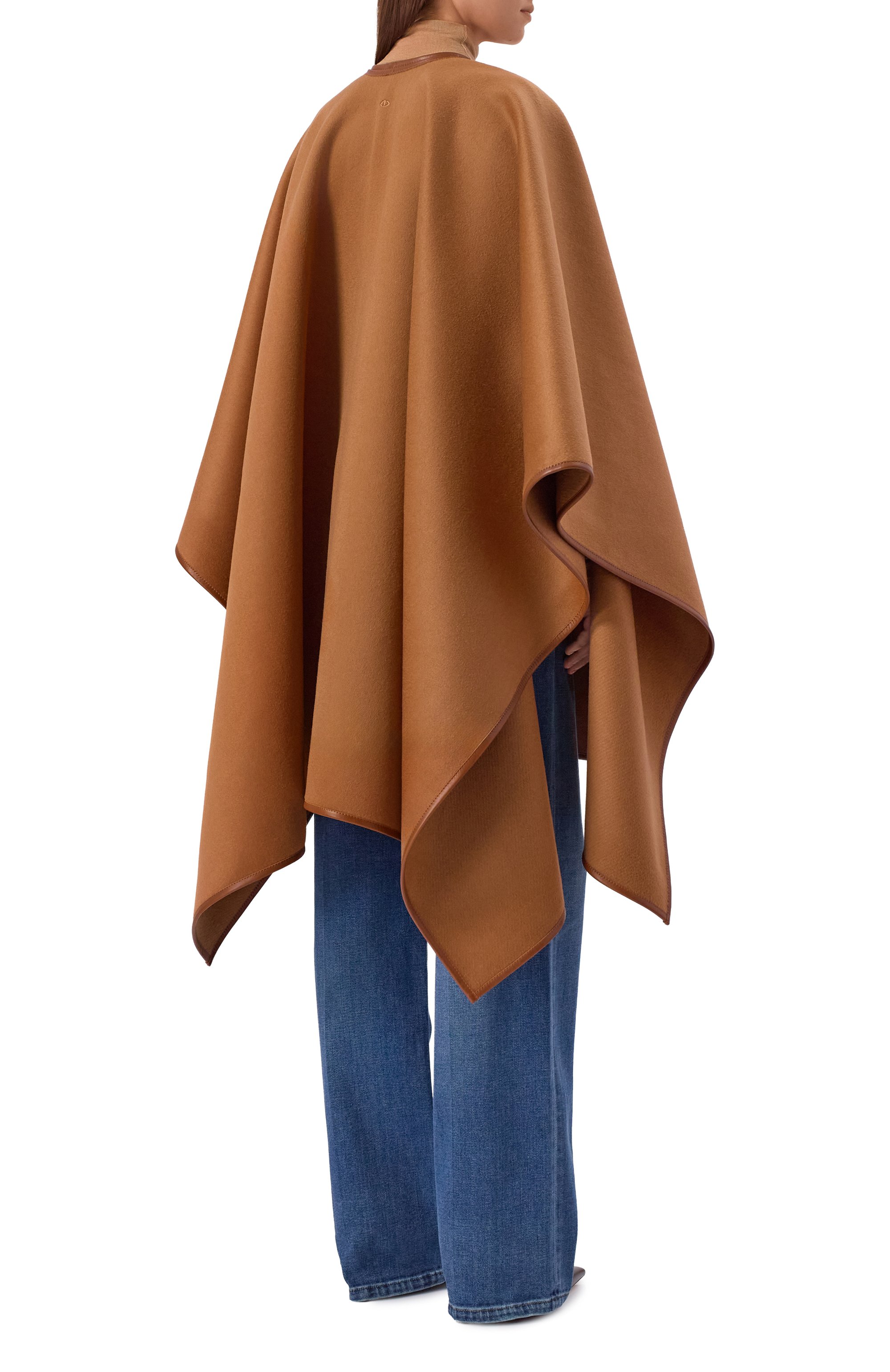 Шерстяное пончо EDOMO, арт. C010102FW2526, фото 4