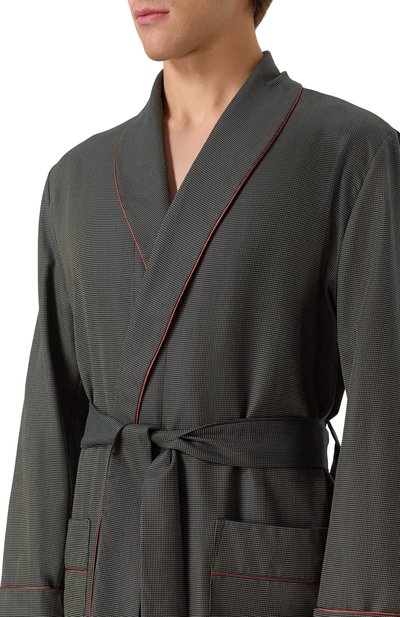 Хлопковый халат FRETTE, арт. 25109025 00F 00947, фото 4