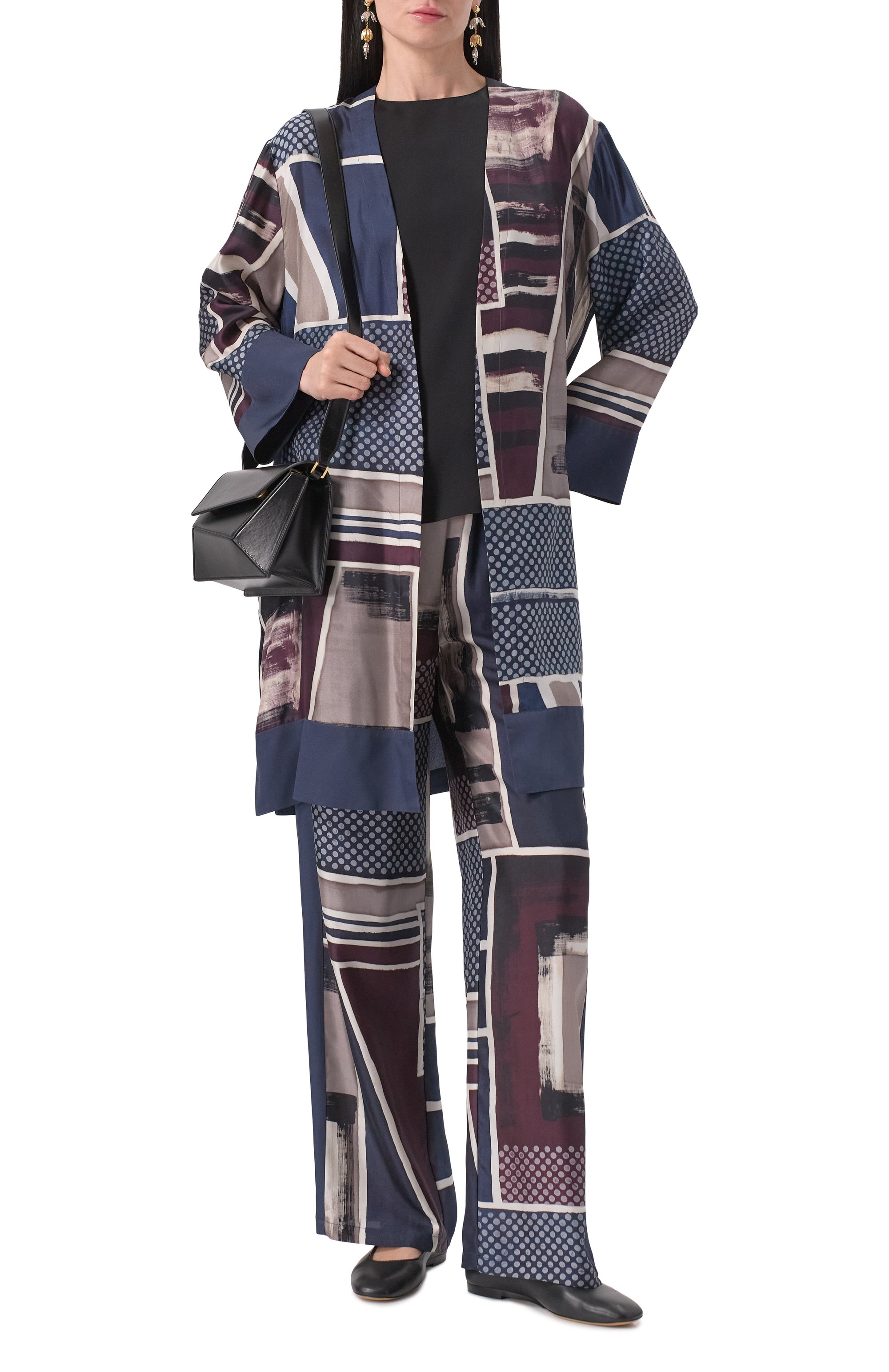 Атласная туника LORENA ANTONIAZZI, арт. E2553AB61C/4916, фото 2