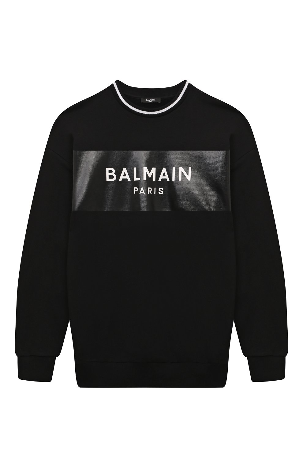 Хлопковый свитшот BALMAIN, арт. BV4Q80, фото 1