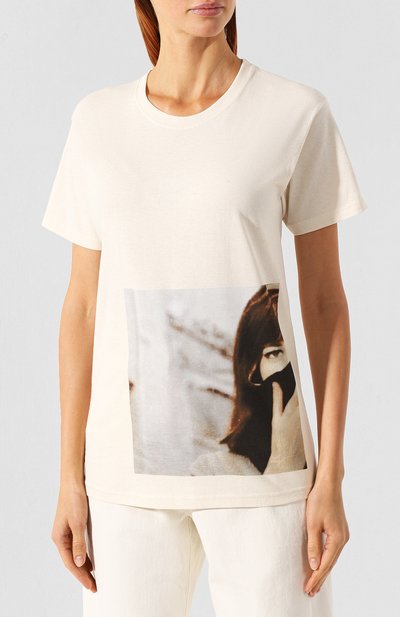 Хлопковая футболка ERIKA CAVALLINI, арт. A9/P/P9AW32, фото 3