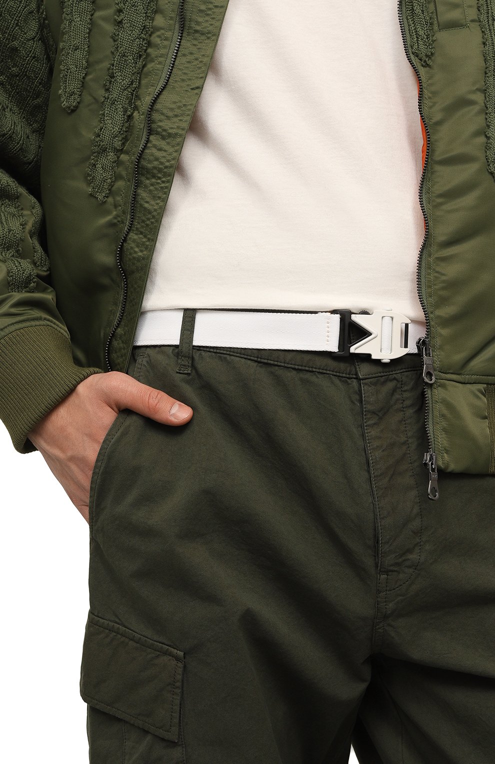 Текстильный ремень BOTTEGA VENETA, арт. 657166/V0ER1, фото 2