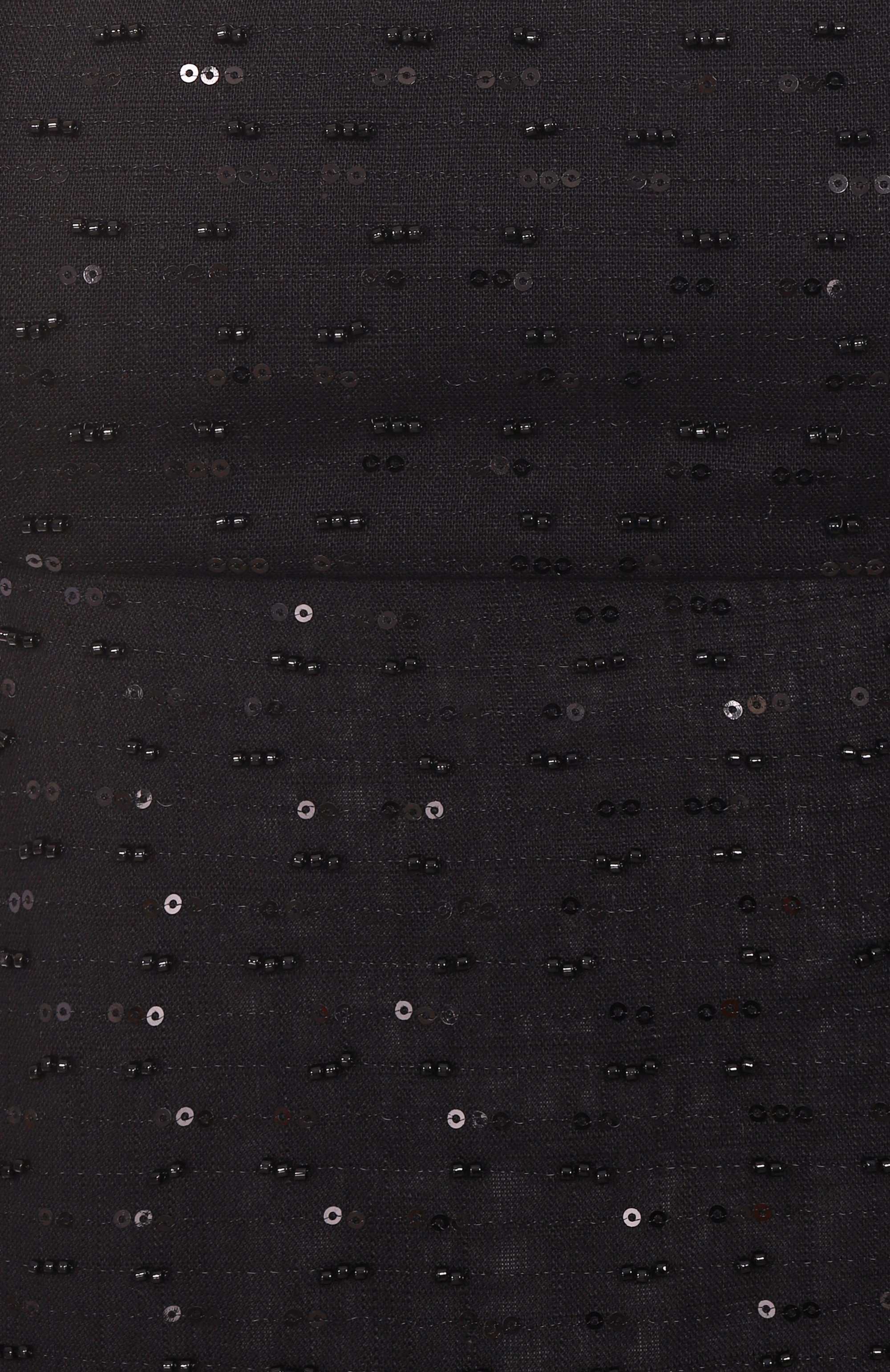 Льняное платье с отделкой пайетками LESYANEBO, арт. LN06H-1012_TEXA, фото 6