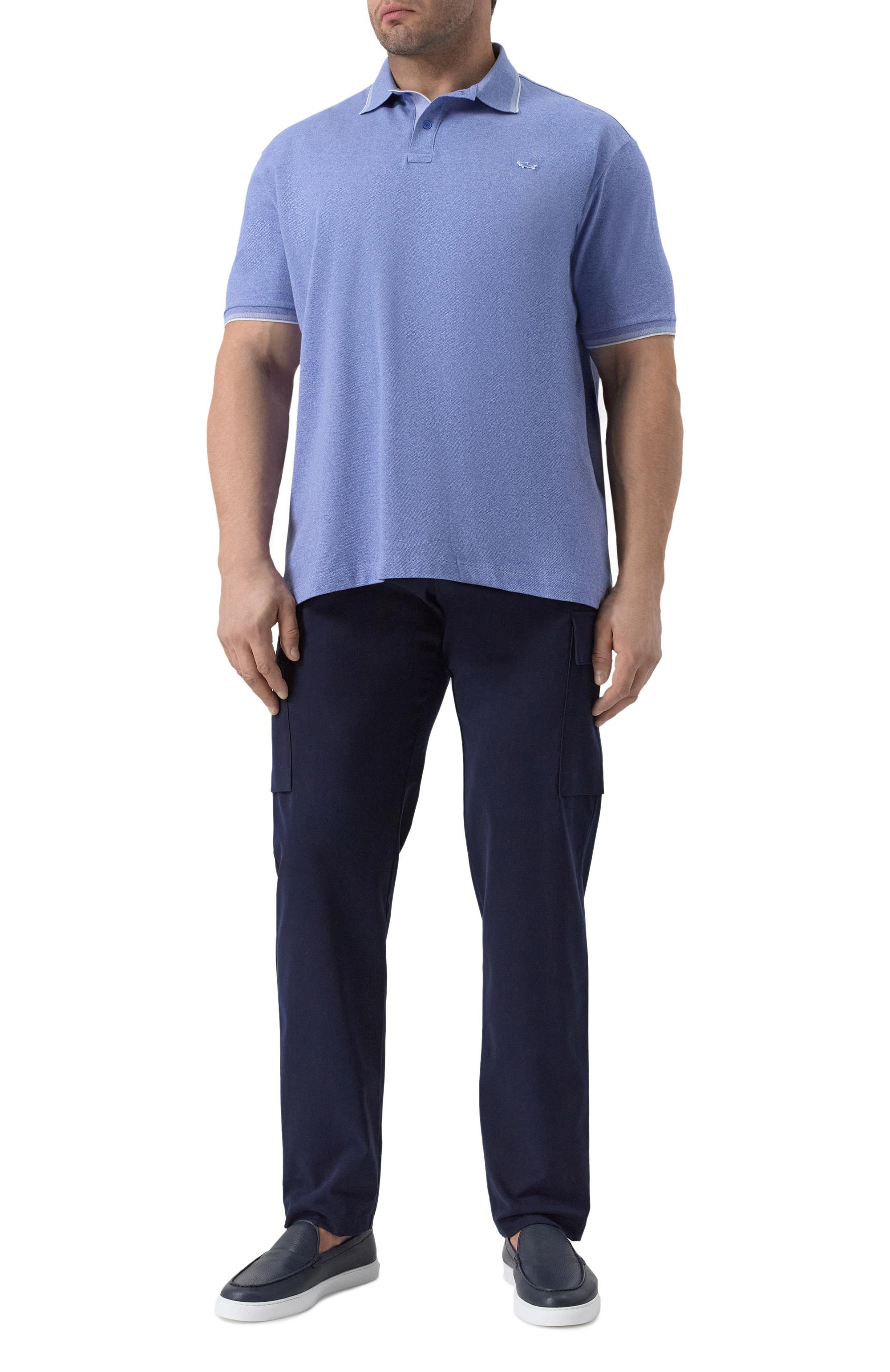 Хлопковое поло PAUL&SHARK, арт. 25411205, фото 2