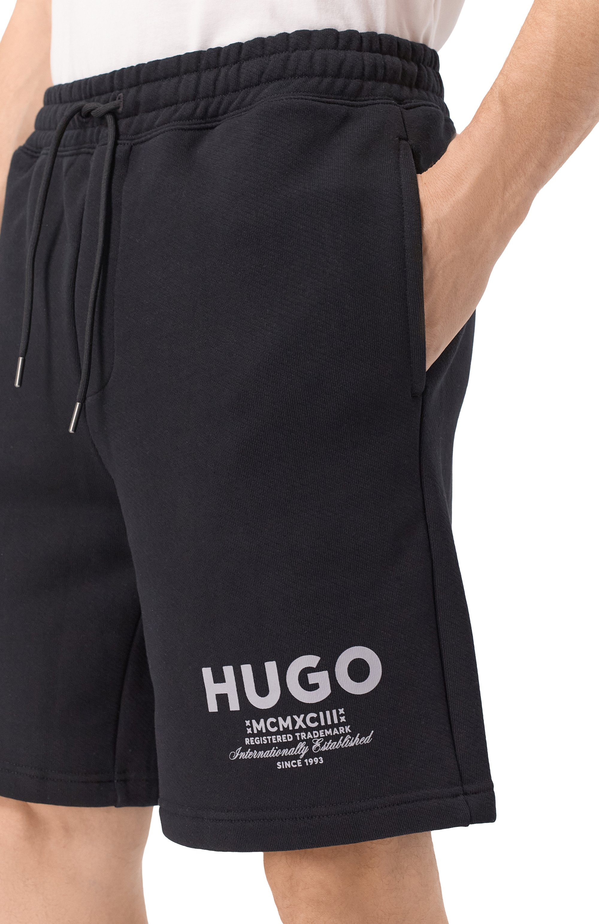 Хлопковые шорты HUGO, арт. 50510728, фото 5