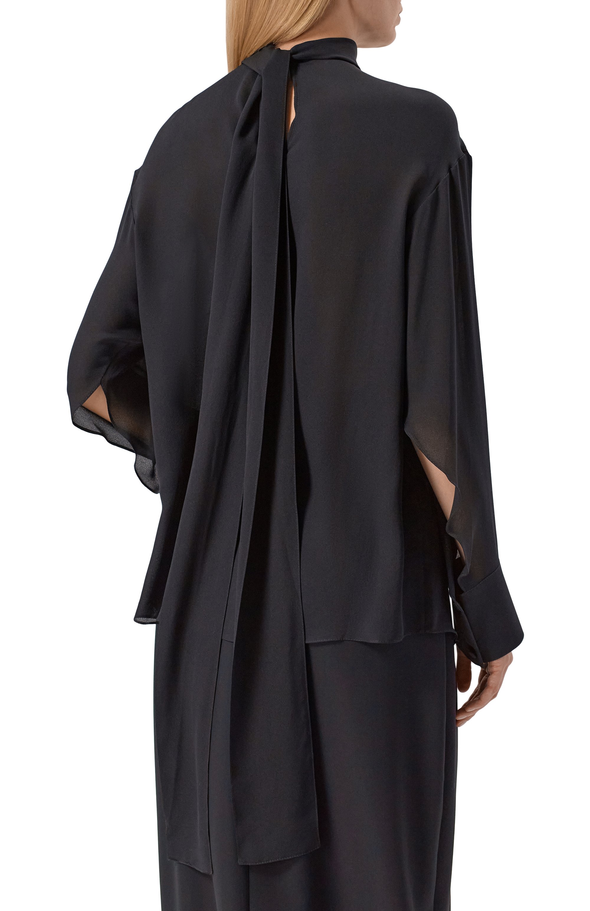 Шелковая блузка ZUHAIR MURAD, арт. FBL25027/G0G0000, фото 4