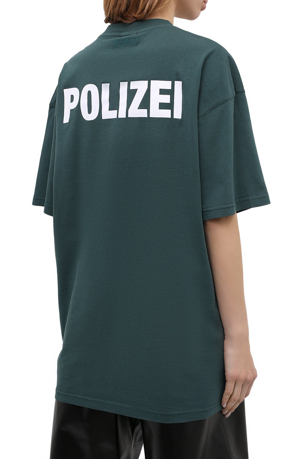 Хлопковая футболка VETEMENTS, арт. UAH21TR511 1600/W, фото 4
