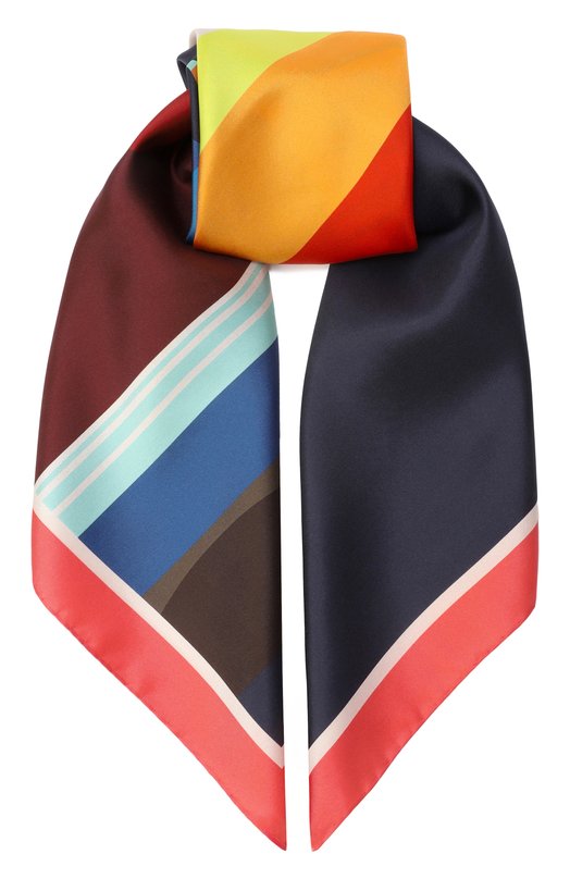 Шелковый платок Dsquared2 FUW0011 Разноцветный FUW0011
