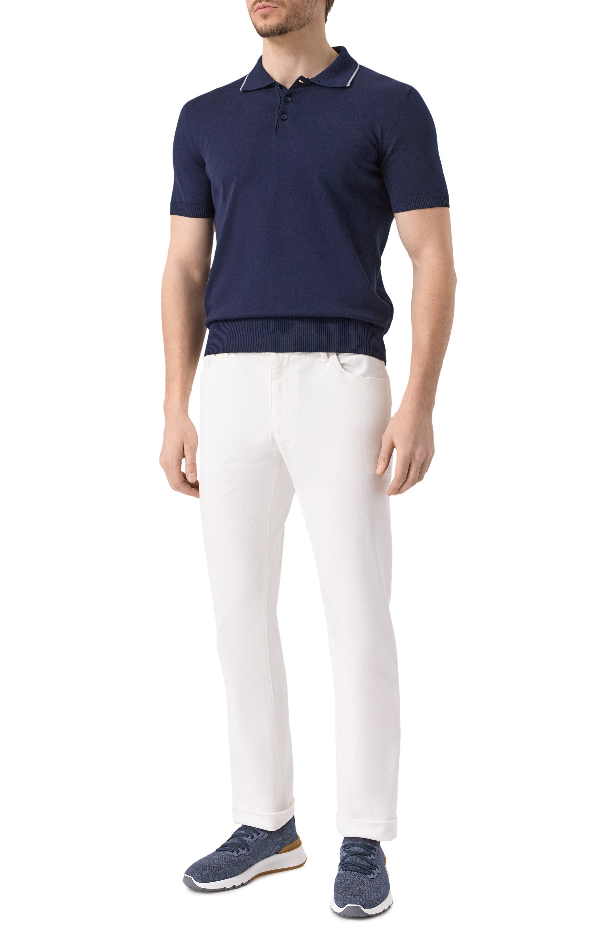 Текстильные кроссовки BRUNELLO CUCINELLI, арт. MZUKIS0250, фото 2