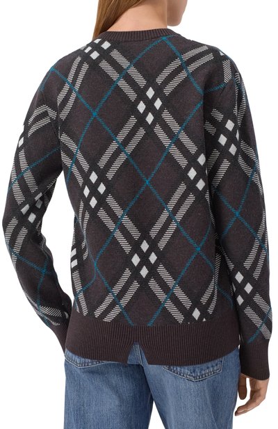 Шерстяной пуловер BURBERRY, арт. 8093488, фото 4