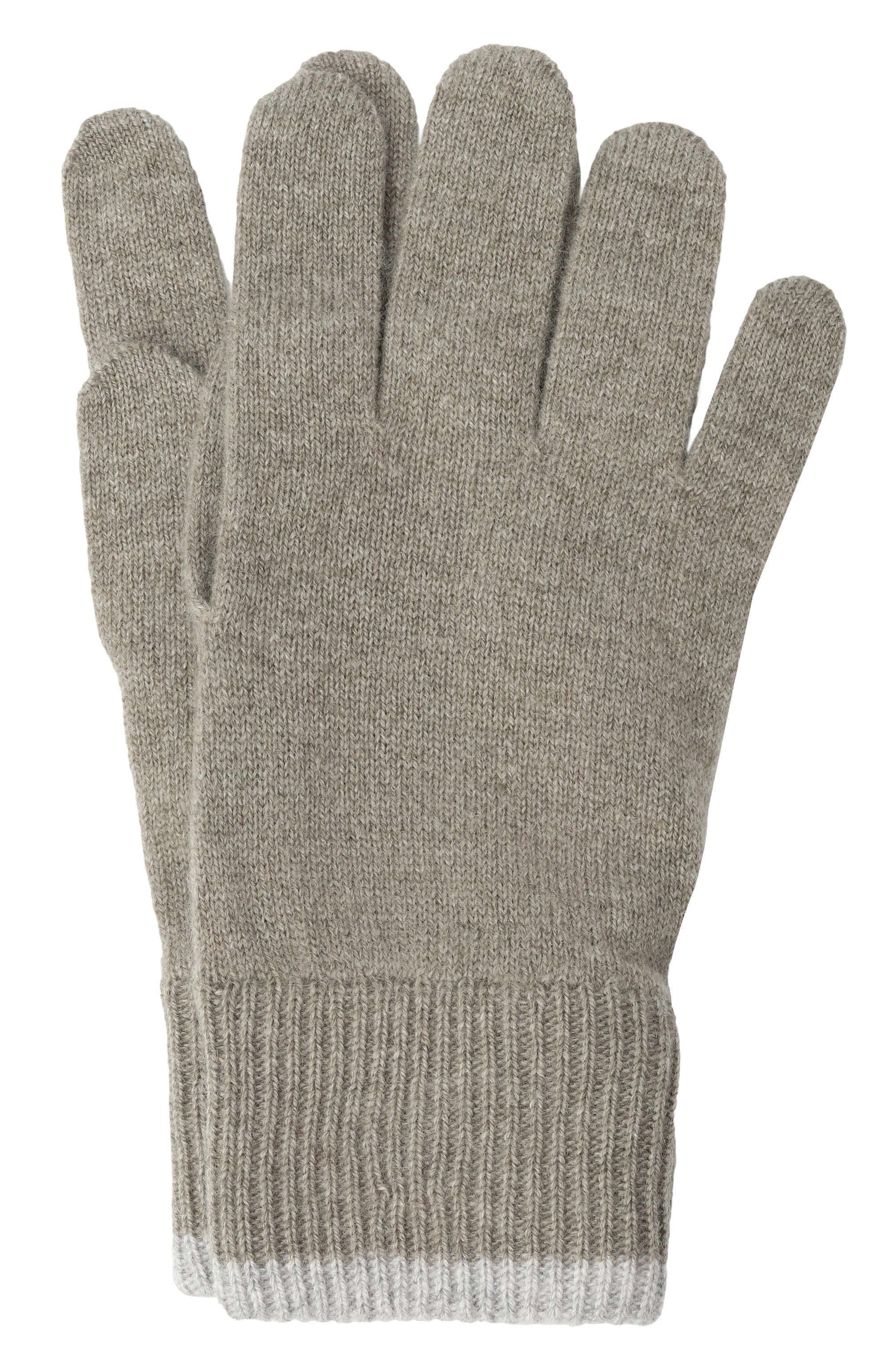 Кашемировые перчатки BRUNELLO CUCINELLI, арт. B22M90100C, фото 1