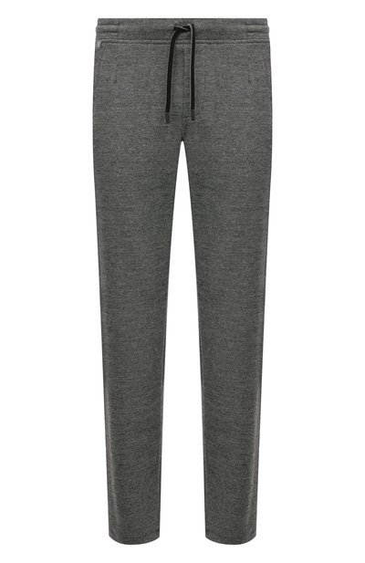 Брюки из хлопка и шерсти CAPOBIANCO, арт. MPAN.DB00., фото 1