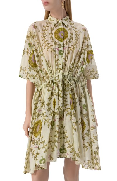 Хлопковое платье GIAMBATTISTA VALLI, арт. 25SSPVCA5227-65PRI, фото 3