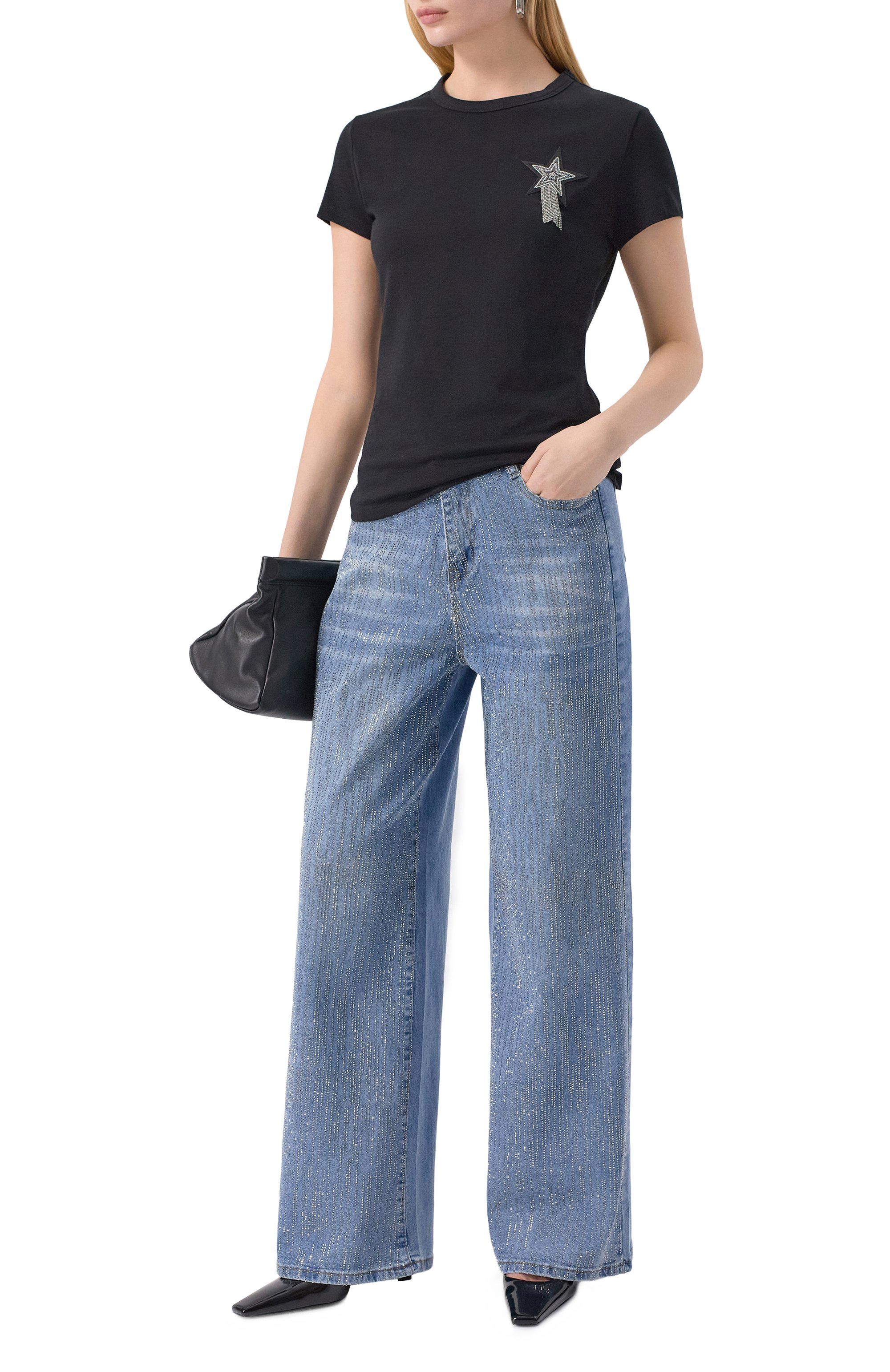 Хлопковая футболка BOSS ORANGE, арт. 50545287, фото 2