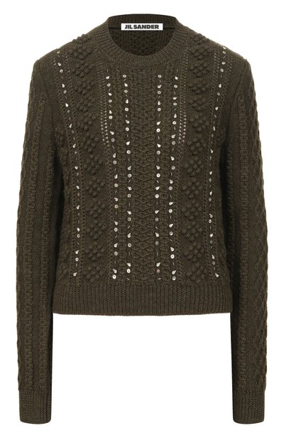 Женский шерстяной свитер JIL SANDER, арт. J02GP0264/J14864
