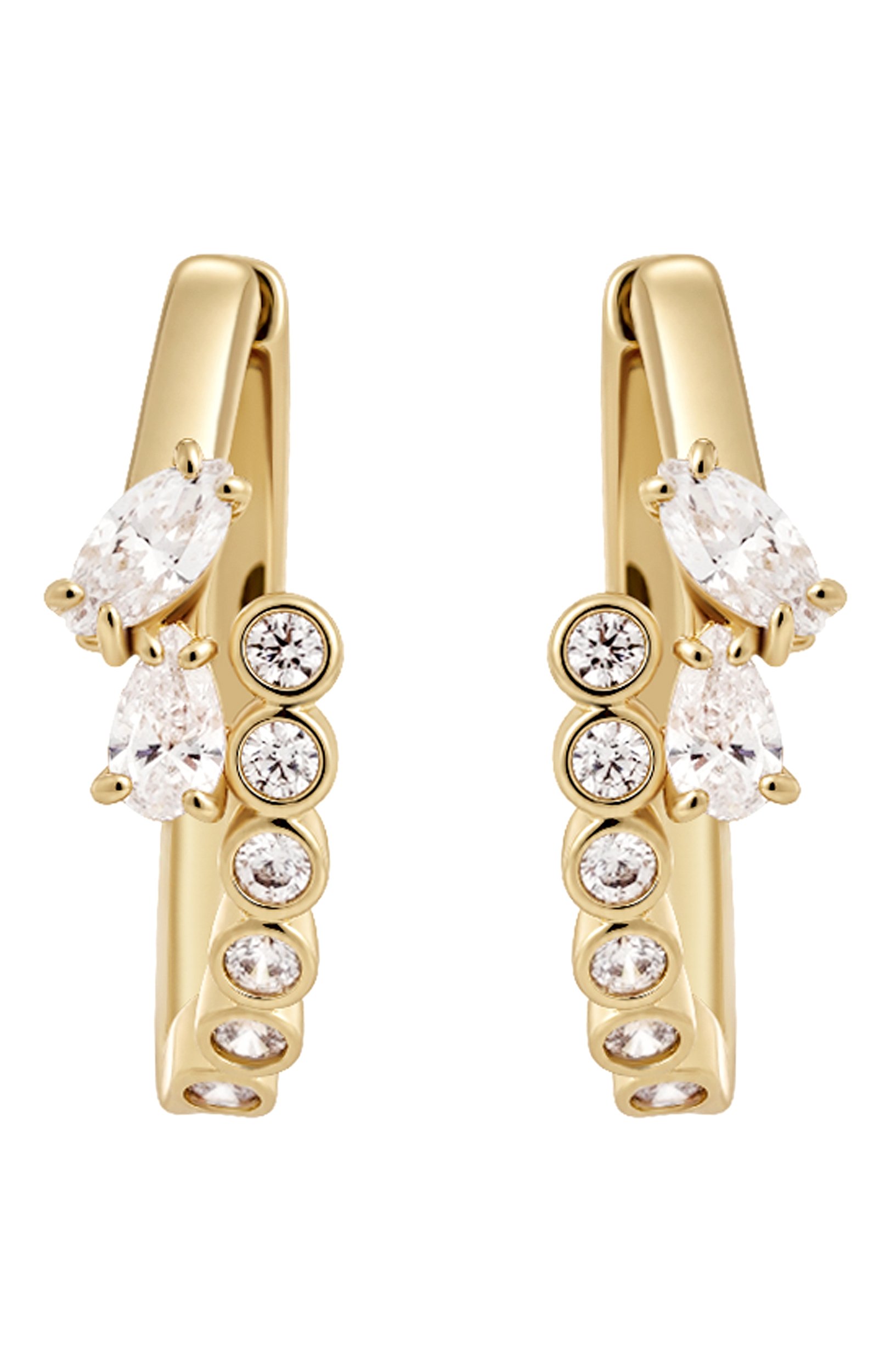 Серьги mesmera SWAROVSKI золотого цвета по цене 19850 руб., арт. 5761975, фото 1 Серьги mesmera SWAROVSKI, арт. 5761975, фото 1
