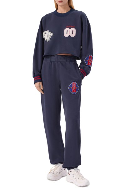 Женский хлопковый свитшот OFF-WHITE, арт. 0WBA07ES26FLE001