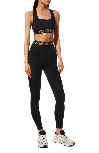 Бра-топ VERSACE черного цвета по цене 29950 руб., арт. 1004104/1A02322, фото 2 Бра-топ VERSACE, арт. 1004104/1A02322, фото 2