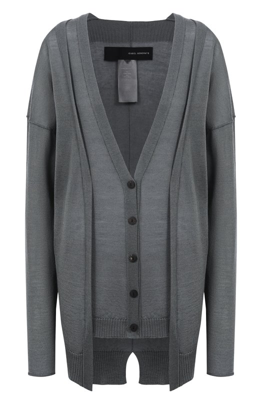 Кардиган из кашемира и шелка Isabel Benenato DK04F25 Серый DK04F25