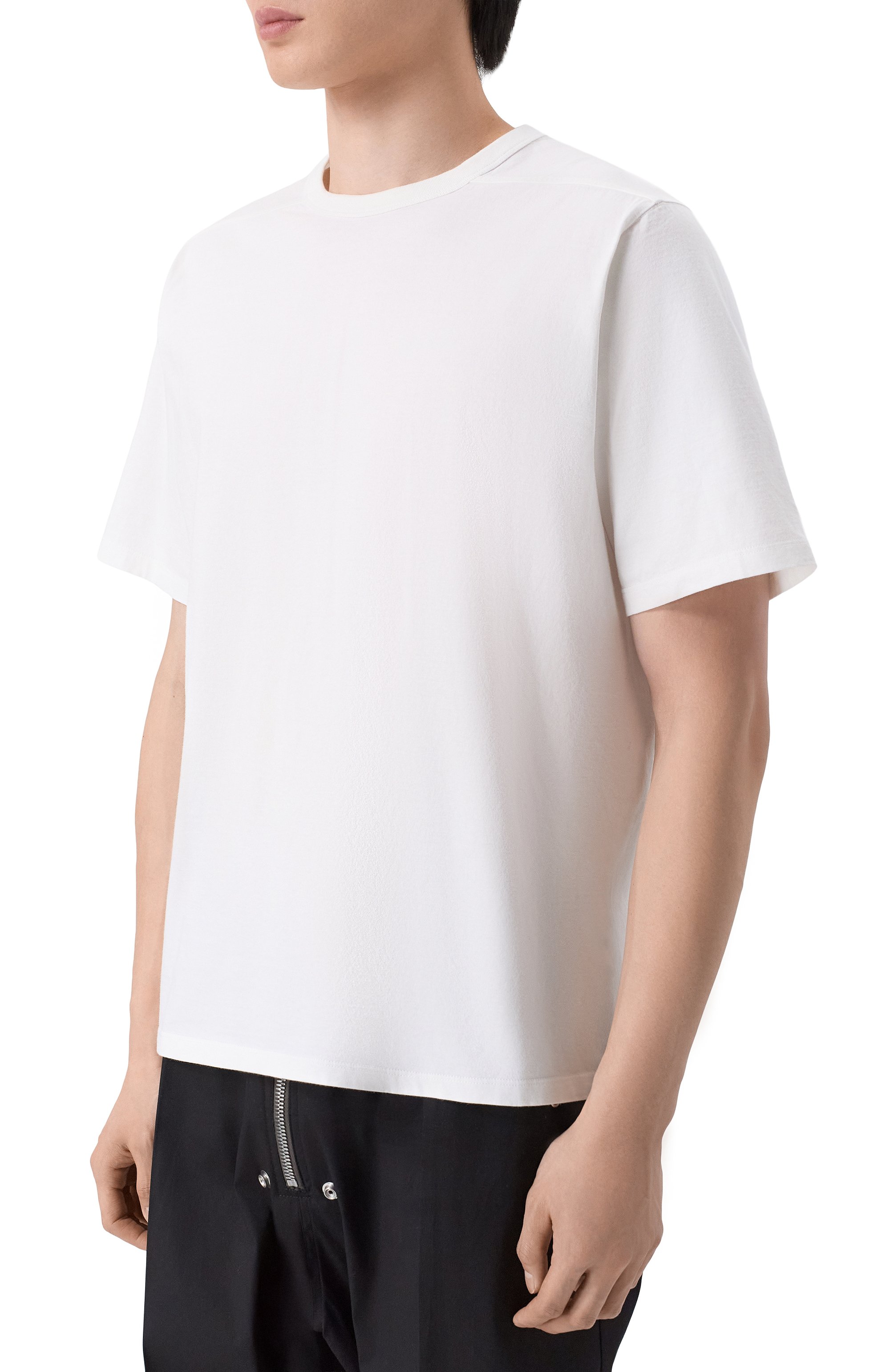 Хлопковая футболка RICK OWENS, арт. RU01F2232/JA, фото 3