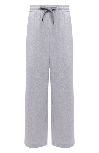 Женские хлопковые брюки BRUNELLO CUCINELLI, арт. MH827SM689