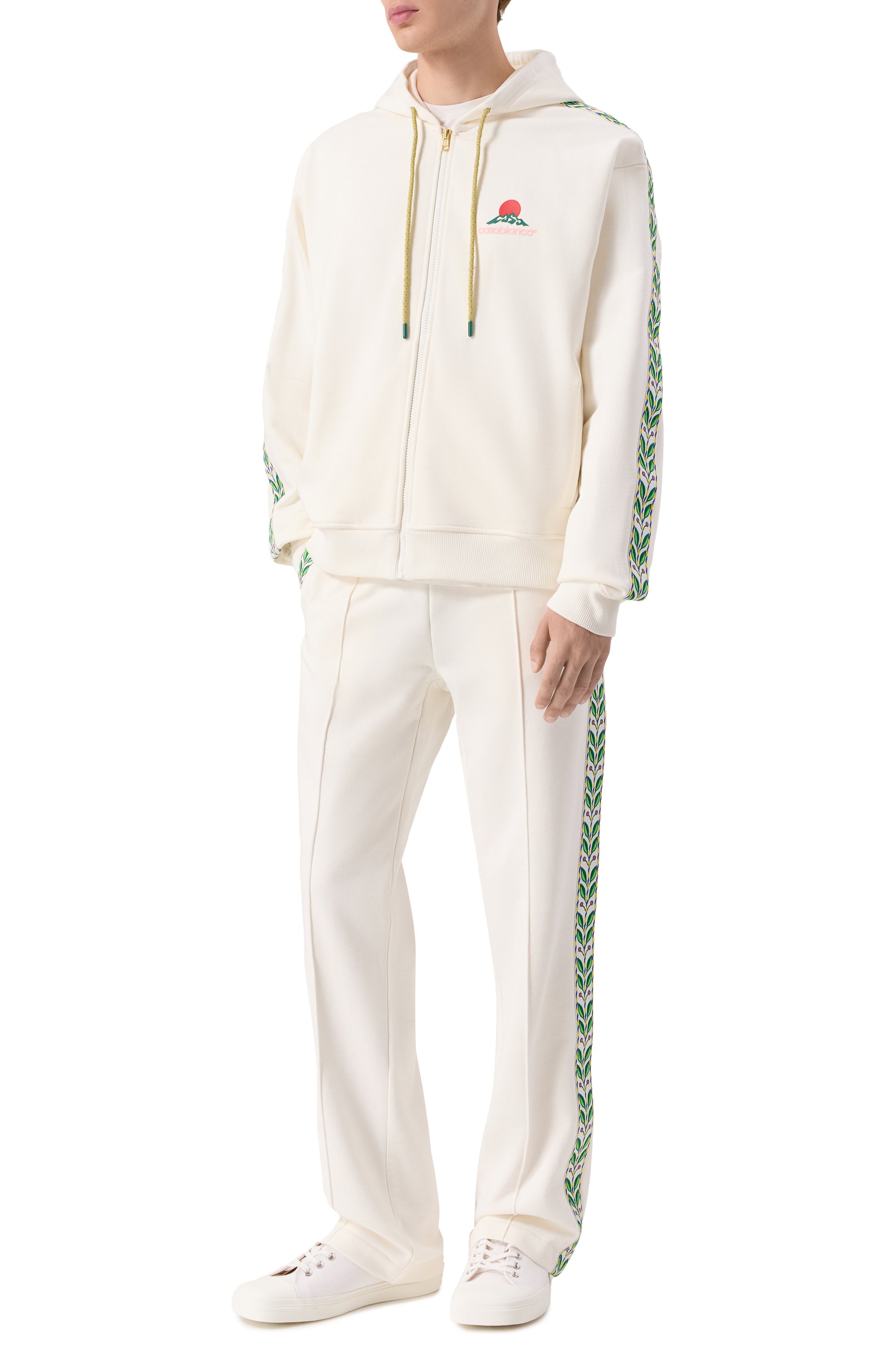 Хлопковые брюки CASABLANCA, арт. MPF25-JTR-278-01, фото 2