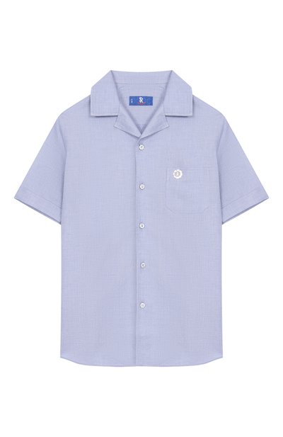 Рубашка из хлопка и льна STEFANO RICCI JUNIOR, арт. YC008225/R3165