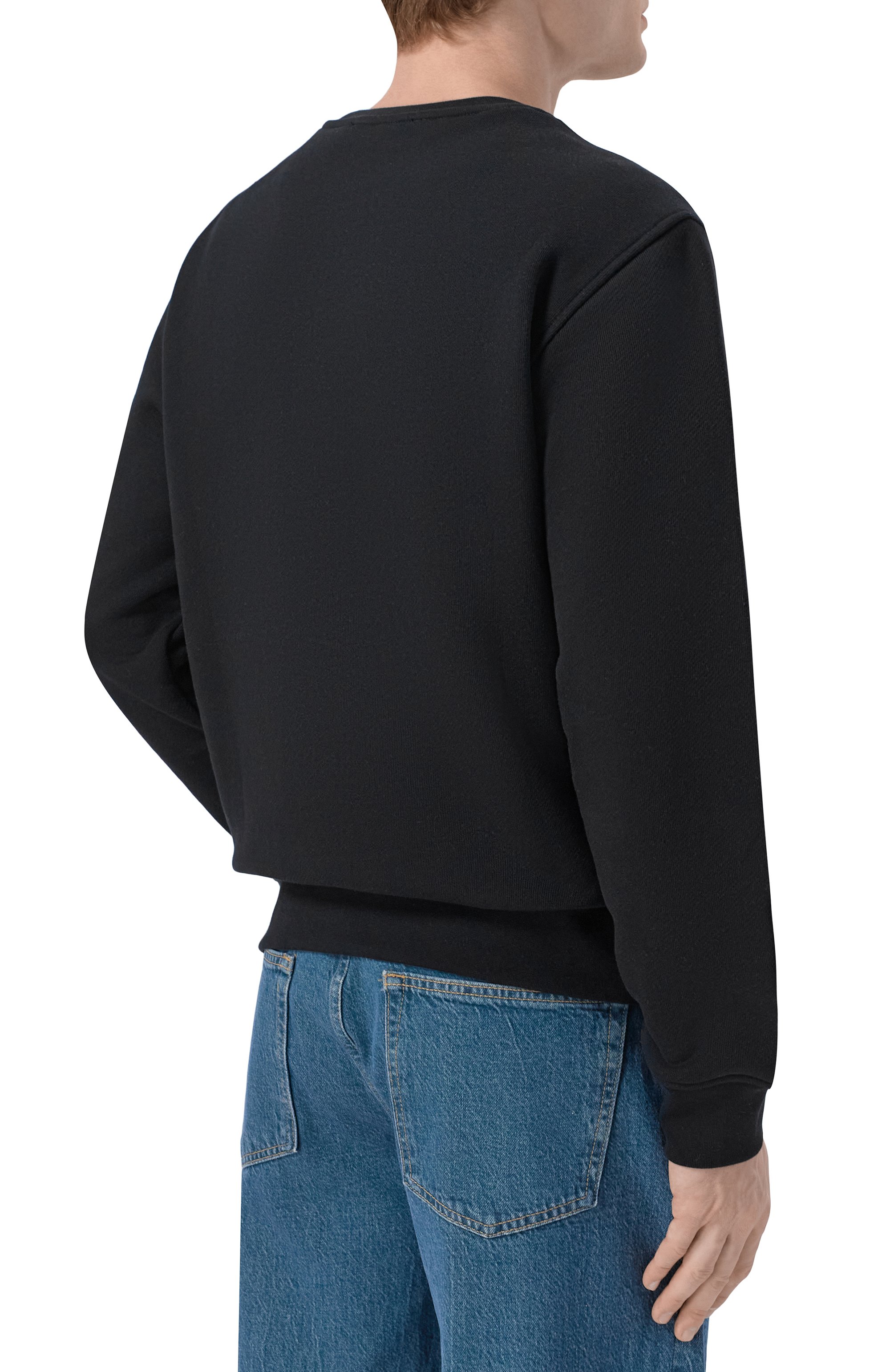 Хлопковый свитшот TRUSSARDI, арт. G8158000133N, фото 4