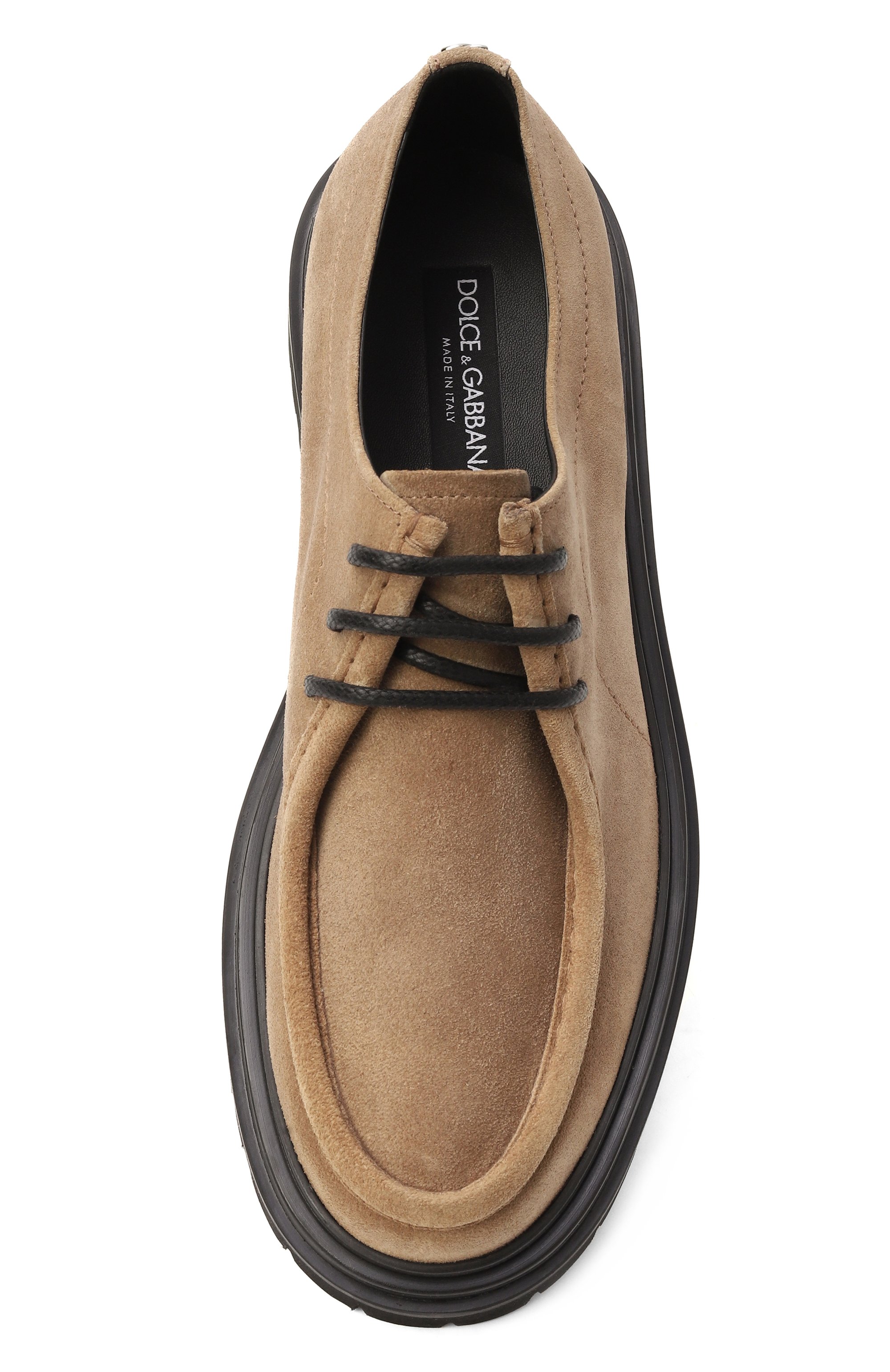 Замшевые дерби day classic DOLCE & GABBANA, арт. A10886/AT441, фото 6