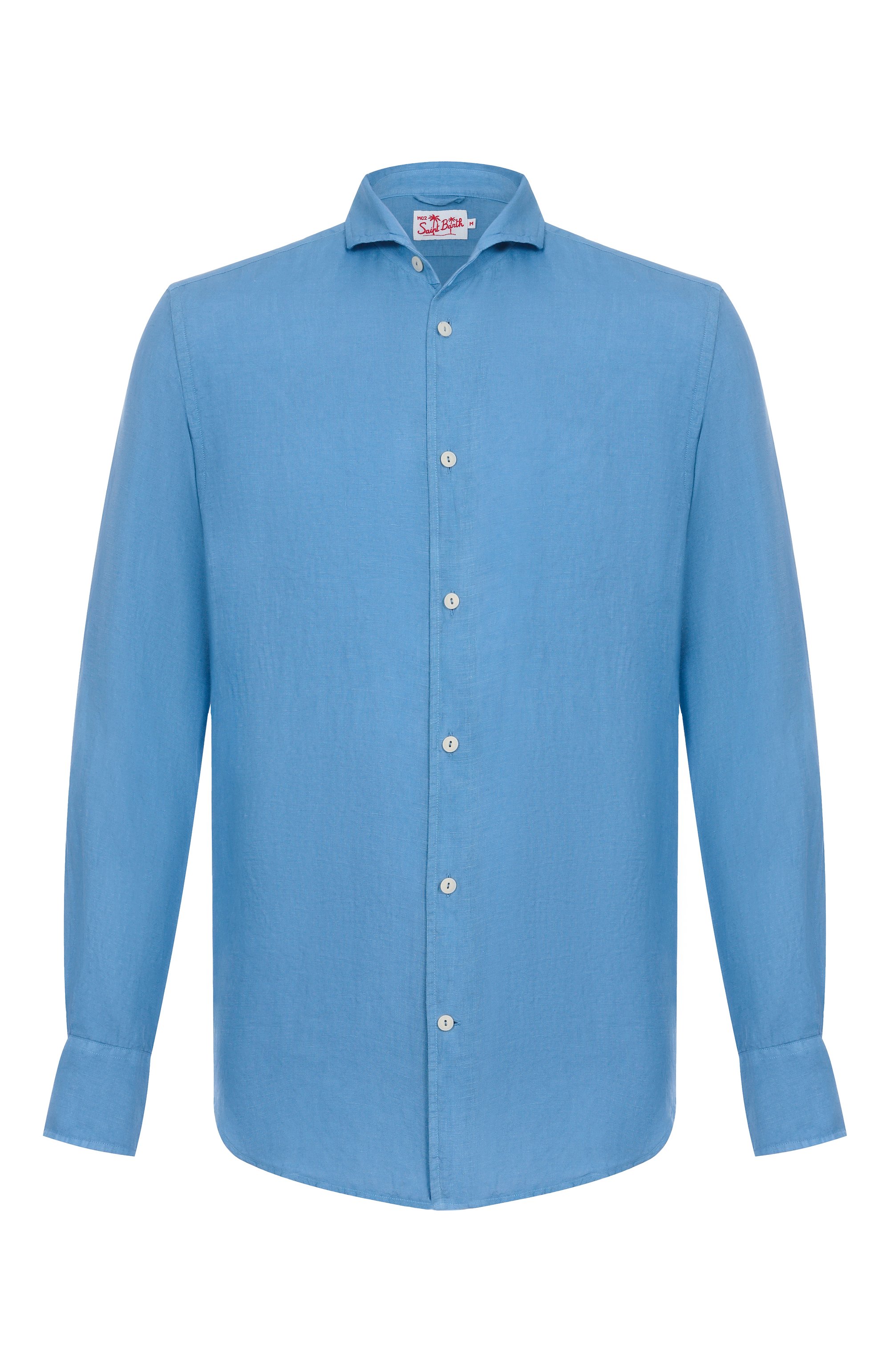 Льняная рубашка MC2 SAINT BARTH, арт. STBM CUBA/00312H, фото 1