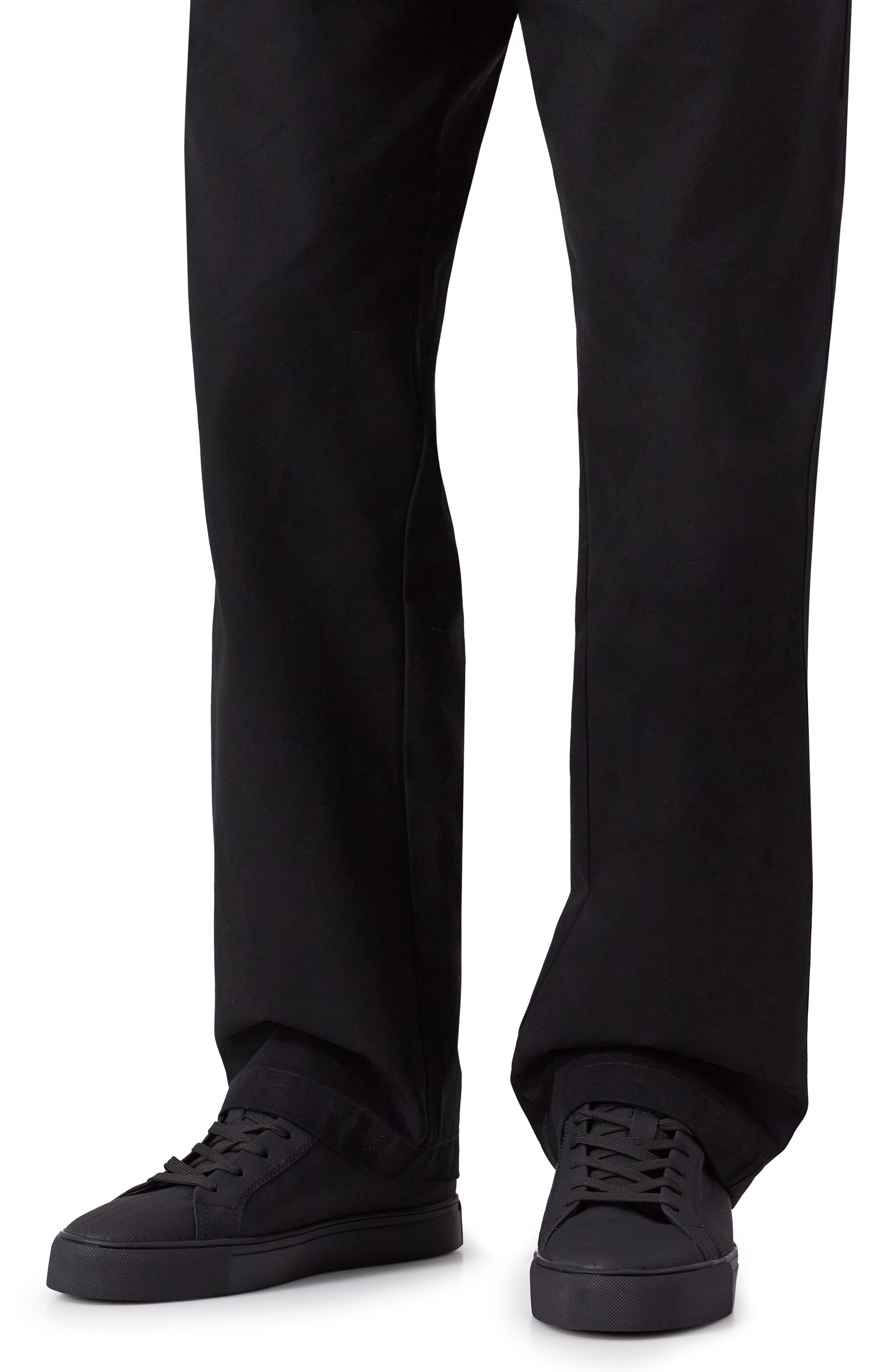 Кожаные кеды HIDE AND JACK черного цвета по цене 28500 руб., арт. EIBKHMBLKBLK-MTB, фото 3 Кожаные кеды HIDE AND JACK, арт. EIBKHMBLKBLK-MTB, фото 3